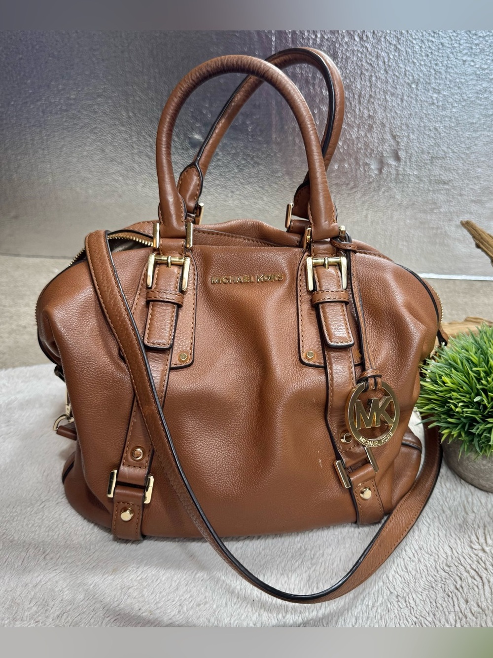 Michael Kors Bedford Legacy Medium Convertible Satchel